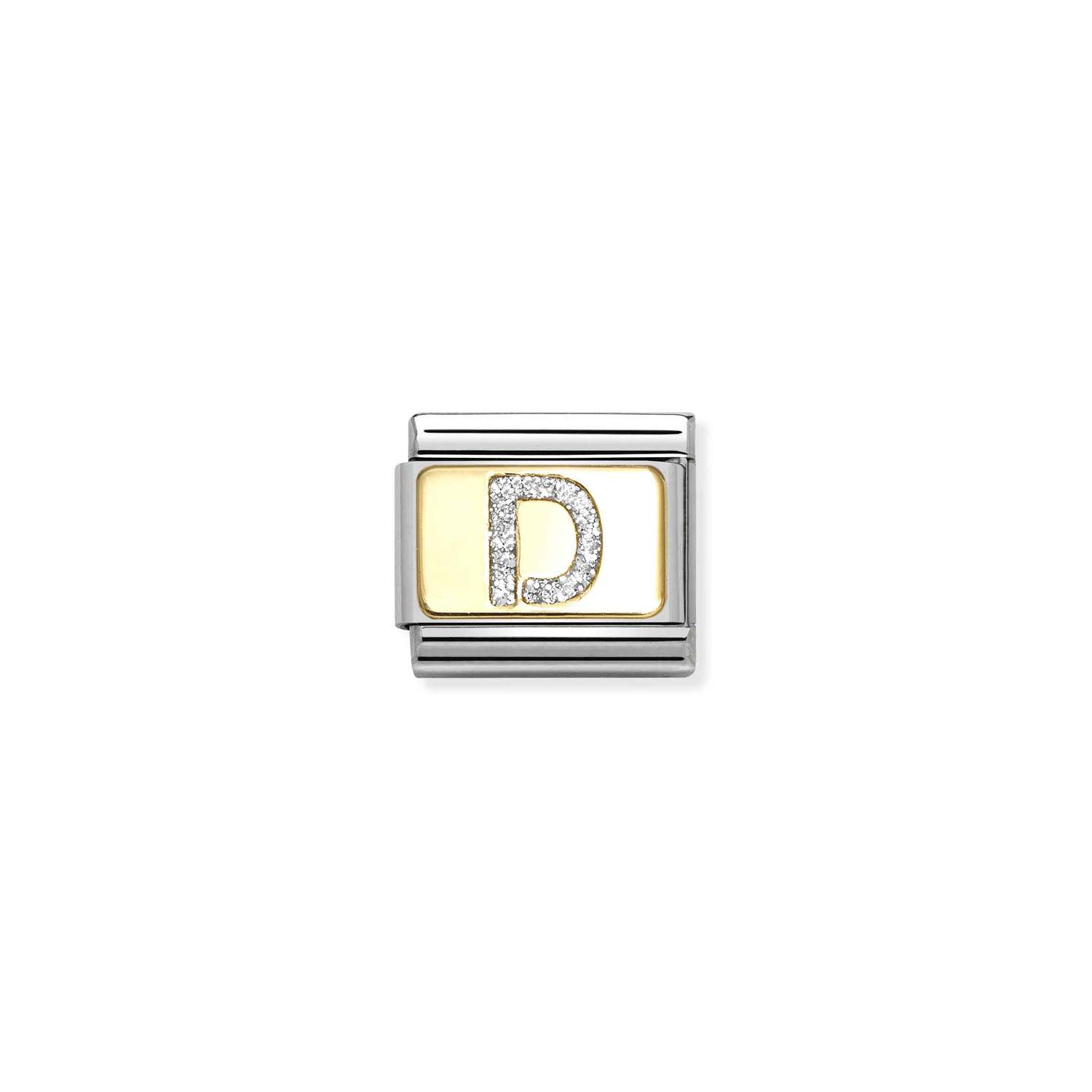 Ogniwo / link do bransolety Nomination Composable litera D (OG-002603)