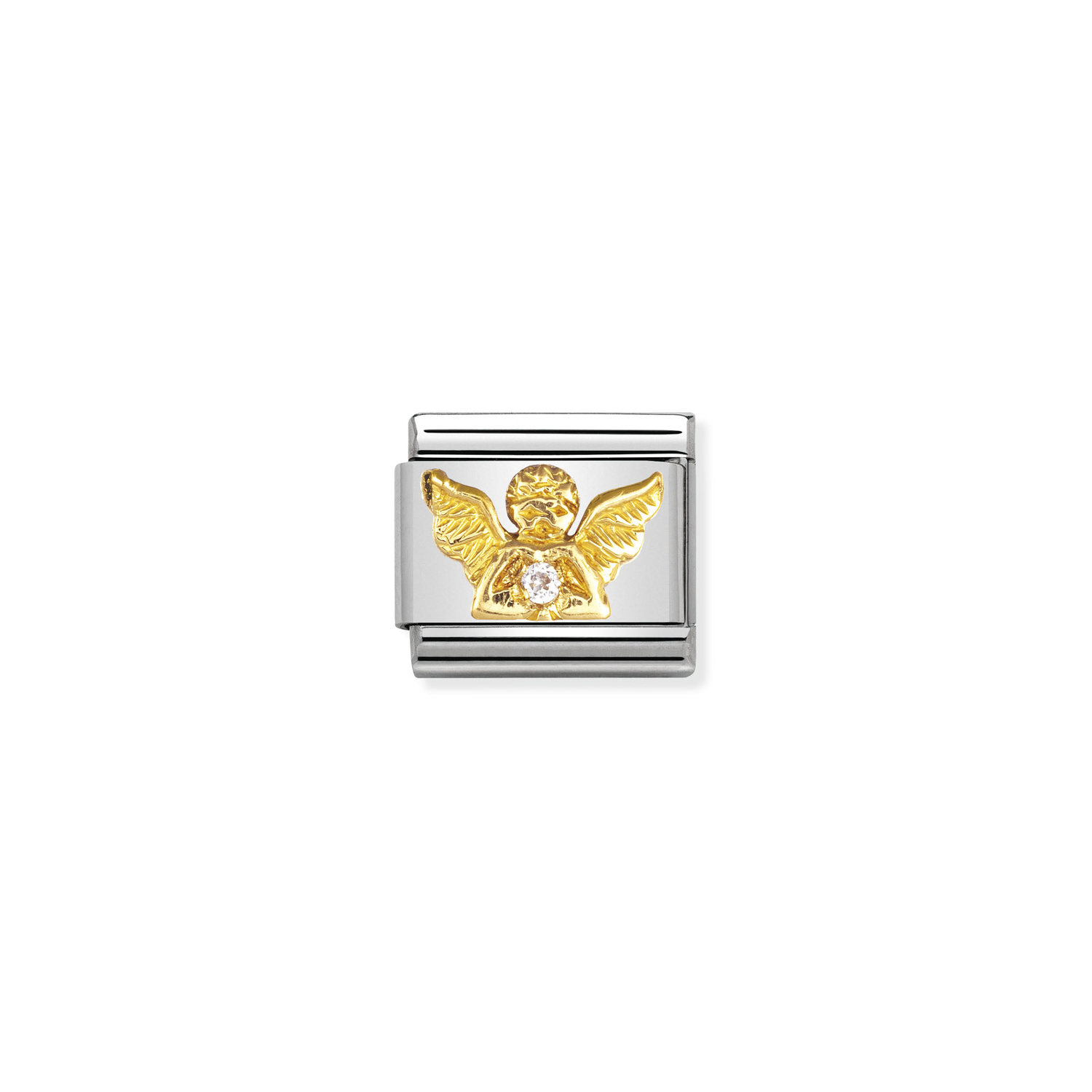 Ogniwo / link do bransolety Nomination Composable Gold anioł (OG-000487)